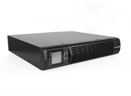 UPS ZASILACZ AWARYJNY Green Cell 3000VA 2700W DO SZAFY RACK RTII Z WYŚWIETLACZEM LCD UPS15