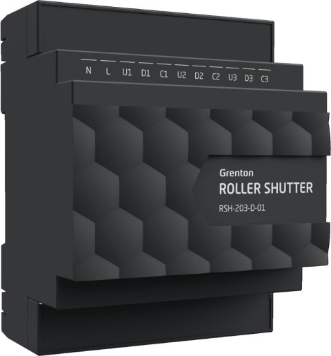 Moduł sterowania roletami ROLLER SHUTTER x3 Grenton