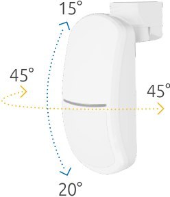 SATEL DUALNA CZUJKA RUCHU PIR+MW SLIM-DUAL-PRO