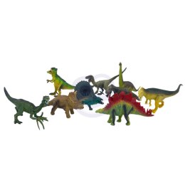 WOOPIE Zestaw Figurki Dinozaury 9szt. + Mata + Kuferek