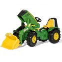 ROLLY TOYS TRAKTOR NA PEDAŁY JOHN DEERE ŁYŻKA