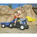 Rolly Toys rollyKid Traktor New Holland z łyżką i przyczepą