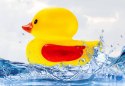 Kaczka Pływająca Zabawka Do Kąpieli Kaczuszka Wyraziste Kolory Bezpieczna