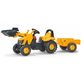 ROLLY TOYS TRAKTOR NA PEDAŁY JCB ŁYŻKA PRZYCZEPA