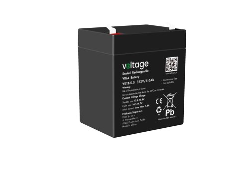 Akumulator AGM Voltage 12V 5.0Ah VE12-5.0