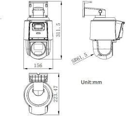 KAMERA IP HIKVISION DS-2SE3C404MWG-E/14(2.8mm))