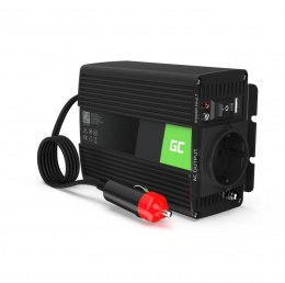 PRZETWORNICA NAPIĘCIA INWERTER Green Cell 12V -> 230V 150W/300W CZYSTA SINUSOIDA INV29