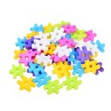 Zestaw Klocków Konstrukcyjnych Basic Pink 300 Elementów Puzzle Instrukcja