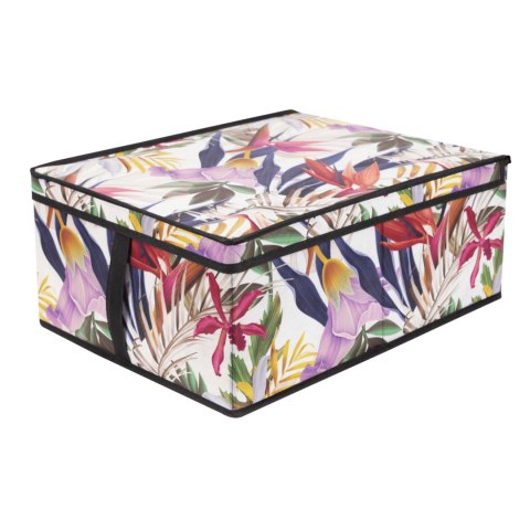 FLORAL W KWIATY ORGANIZER DO SZAFY Z POKRYWĄ 48X36X19CM POJEMNIK PUDEŁKO