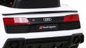 Audi R8 LIFT Samochodzik na akumulator Biały + Pilot + Koła EVA + MP3 + LED