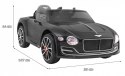 Auto na akumulator Bentley EXP 12 dla dzieci Czarny + Pilot + Otwierane drzwi + Elegancki wygląd