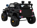 Autko Jeep Dark Night na akumulator dla dzieci Czarny + Wolny Start + EVA + Audio LED