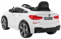 BMW 6 GT Autko na akumulator Biały + Pilot + Wolny Start + EVA + Pasy + LED MP3