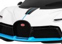 Bugatti Divo Autko na akumulator dla dzieci Biały + Pilot + EVA + Wolny Start + LED MP3