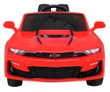 Chevrolet Camaro 2SS na akumulator Czerwony + Pilot + Koła EVA + Wolny Start + Dźwięki Światła