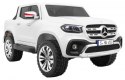 Mercedes Benz X-Class dla dzieci Biały + Pilot + Napęd 4x4 + MP4 + Bagażnik + LED + EVA