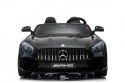 Mercedes-Benz GT R dla dzieci Lakier Czarny + Napęd 4x4 + Nawiew powietrza + Pilot + EVA + MP3 LED