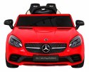 Mercedes Benz SLC300 Auto na akumulator dla dzieci Czerwony + Dźwięki MP3 Światła + Pilot + Wolny Start