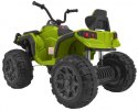 Quad ATV na akumulator dla dzieci Zielony + Koła EVA + Radio MP3 + LED + Wolny Start