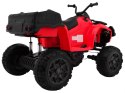 Quad XL ATV 2,4GHz na akumulator dla dzieci Czerwony + Pilot + Napęd 4x4 + Bagażnik + Wolny Start + EVA + Audio LED