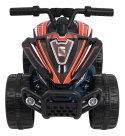 Quad Little Monster na akumulator dla najmłodszych Czarny Napęd 25W