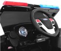 Auto SUV Police na akumulator dla dzieci + Syreny + Światła + Megafon + Pilot + Wolny Start + EVA + Naklejki