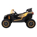 Buggy ATV Racing dla 2 dzieci Złoty + Napęd 4x4 + Pilot + Wolny Start + MP3 LED