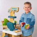 SMOBY Sklep Market z Wózkiem Elektroniczną Kasą ze Skanerem