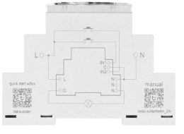 Moduł przekaźnikowy switchbox din Blebox