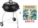 GRILL WĘGLOWY OGRODOWY CHARCOAL MATE Z POKRYWĄ EMALIOWANA STAL