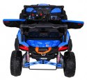 Buggy UTV-MX na akumulator dla dzieci Niebieski + Napęd 4x4 + Pilot + Audio LED + Schowek + EVA + Wolny Start