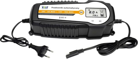 PROSTOWNIK AUTOMATYCZNY VOLT POLSKA 10A 12/24V LCD