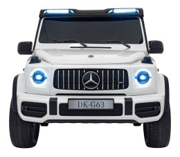 Pojazd Mercedes Benz G63 AMG XXL MP4 Biały