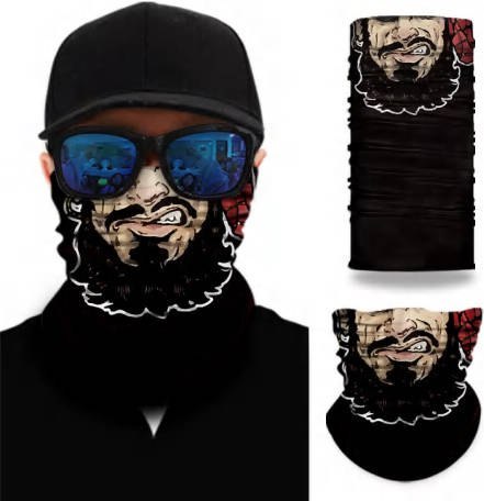 Chusta Bandana Wielofunkcyjna Antybakteryjna