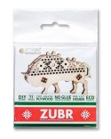 EWA Drewniane Puzzle 3D - Żubr