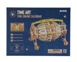 ROBOTIME Drewniane Puzzle 3D - Mechaniczny Kalendarz