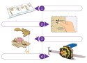 Smartivity Drewniane Mechaniczne Puzzle 3D - Szalone Kółka