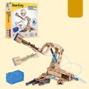 Smartivity Drewniane Mechaniczne Puzzle 3D - Żuraw Hydrauliczny