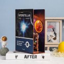 Tonecheer Składany Drewniany Model 3D LED - Book Nook Interstellar