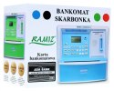 Bankomat z kartą Skarbonka dla dzieci 3+ czarny Interaktywne funkcje + Tryb oszczędzania