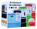 Bankomat z kartą Skarbonka dla dzieci 3+ czarny Interaktywne funkcje + Tryb oszczędzania