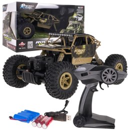 Zdalnie sterowany Crawler Forester 1:18 dla dzieci 8+ + Napęd 4x4 + Gumowe Opony + Metalowa Karoseria + 2-osiowe Zawieszenie