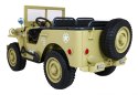 Autko Wojskowe Retro Strong dla 3 dzieci Matcha + Napęd 4x4 + Schowki + EVA + Wolny Start + MP3 LED