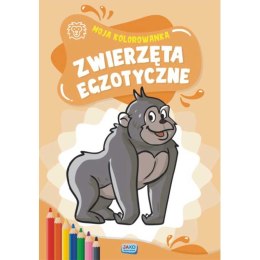 Moja kolorowanka. Zwierzęta egzotyczne