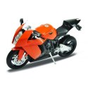 WELLY MOTOCYKL KTM 1190RC8 W SKALI 1:10