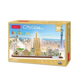 CUBIC FUN PUZZLE 3D CITY LINE BARCELONA- MC256H