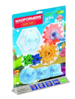 MAGFORMERS AKCESORIA ZĘBATKI 20 EL.