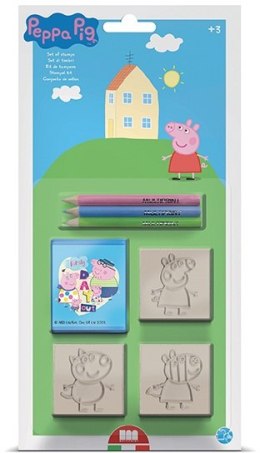 MULTIPRINT PEPPA PIG PIECZĄTKI BLISTER 3 SZT