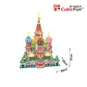 CUBIC FUN PUZZLE 3D LED KATEDRA ŚW. BAZYLA- L519H