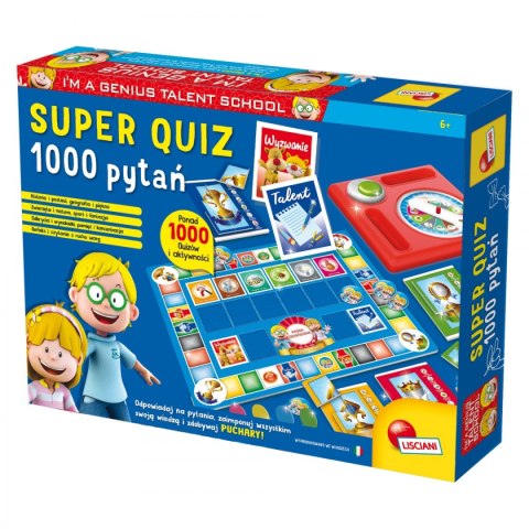 LISCIANI I'M A GENIUS SUPER QUIZ 1000 PYTAŃ